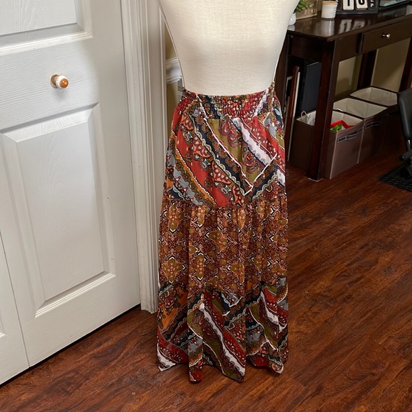 Figueroa and Flower Dresses & Skirts - Figueroa and Flower Boho Maxi Skirt